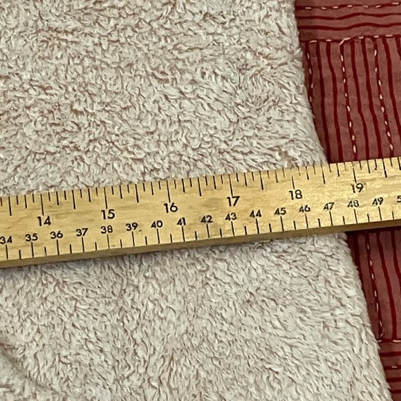 Women’s size small light pink / beige Denver Hayes Plush Hooded Sweatshirt Dress - Picture 8 of 16